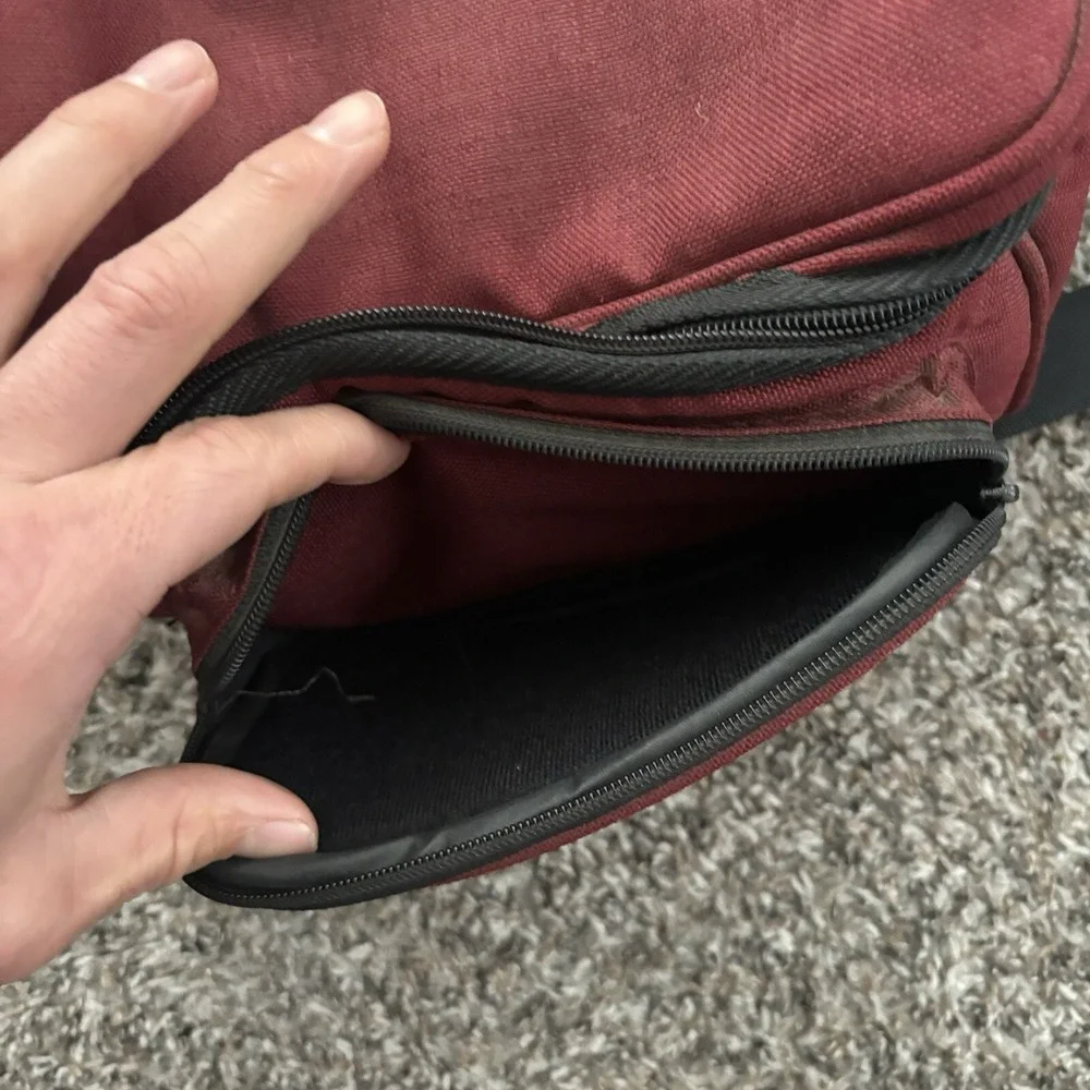 Vtg Combined Products Corp CPC Padded Camera Case Carry Bag Red 10